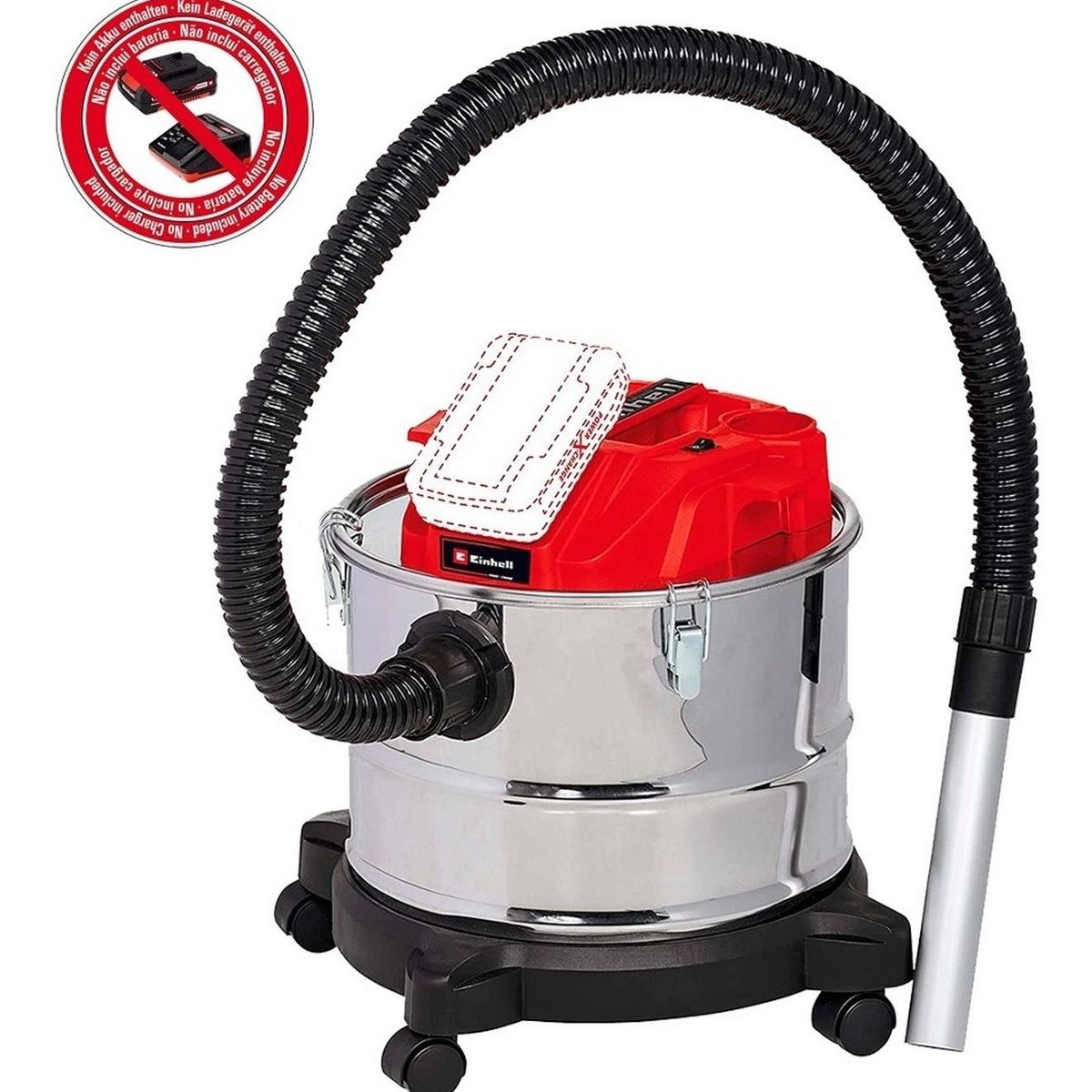 EINHELL - Aspiradora De Cenizas Inal. Einhell Te-av 18/15 Sin Baterías