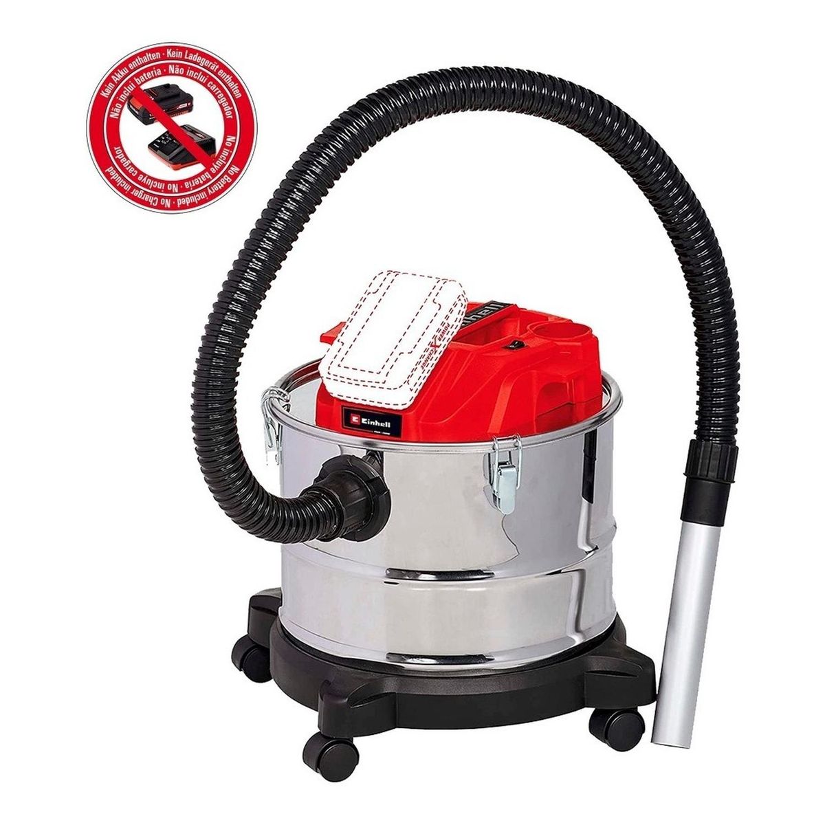 EINHELL - Aspiradora De Cenizas Inal. Einhell Te-av 18/15 Sin Baterías