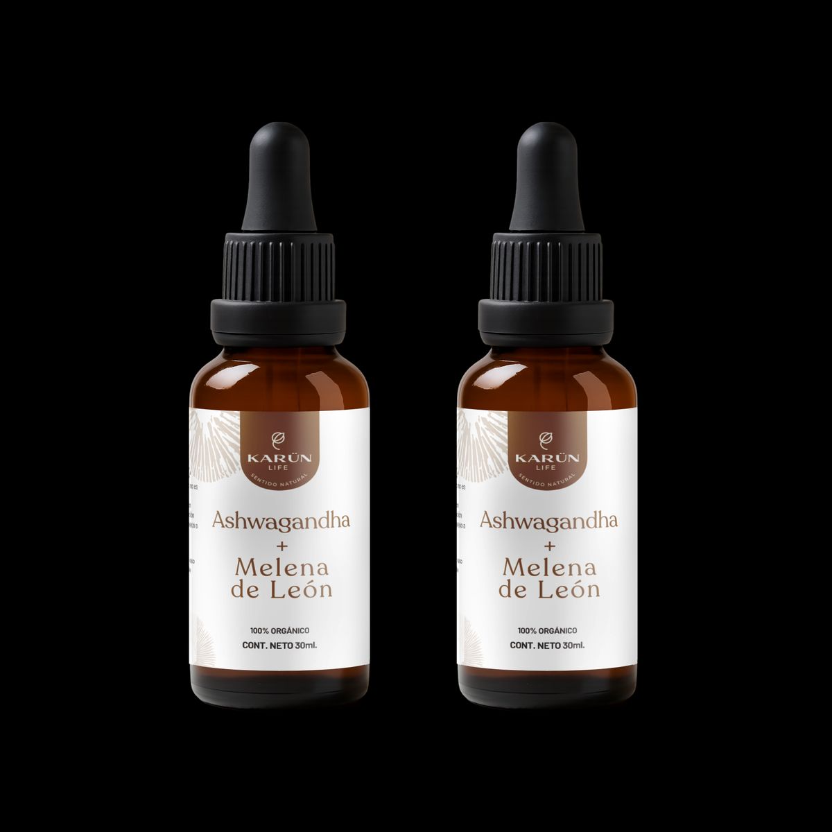 KARUNLIFE - Pack x2 Concentrado Ash + Melena Karun Life