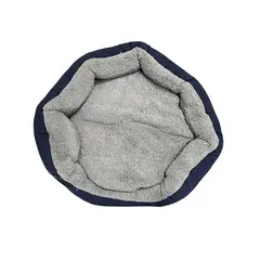 GENERICO - CAMA PARA MASCOTAS CIRCULAR FELPA 54CM