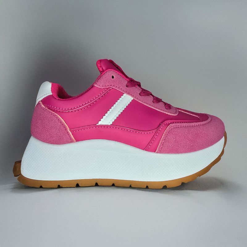 PAND G - Zapatillas Mujer Modernas Con Plataforma Comodas Colores 7683-84-85-86