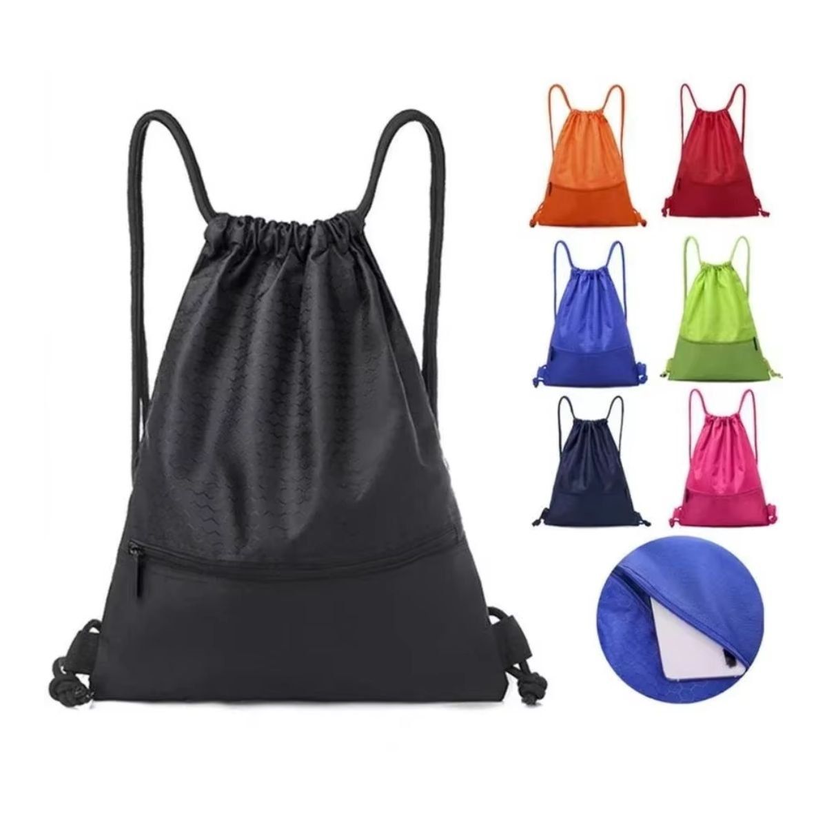 GENERICO - BOLSO DEPORTIVO MORRAL CON CIERRE