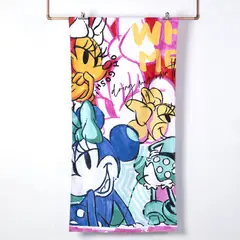 OEM - Toalla Playa Algodon 70x140 Minnie Who