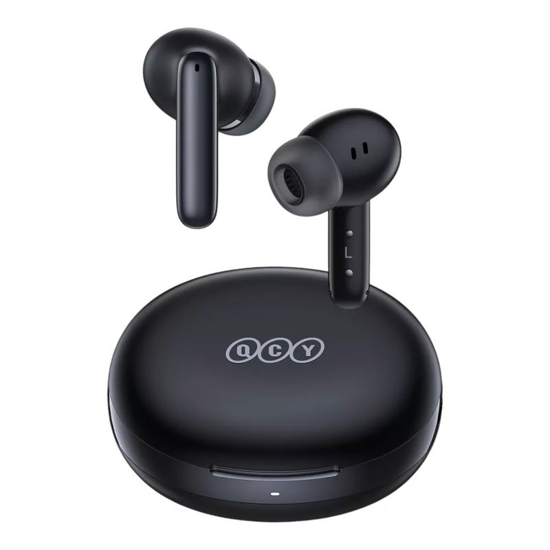 QCY - Audífonos Inalámbricos Qcy T13 Anc 2 Bluetooth 5.3 con cancelacion de ruido activa, negro