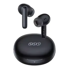 QCY - Audífonos Inalámbricos T13 Anc 2 Bluetooth 5.3 con cancelacion de ruido activa, negro