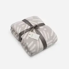 ROSEN - Manta Sherpa Estampada 130 x 170 cm Blaine Beige