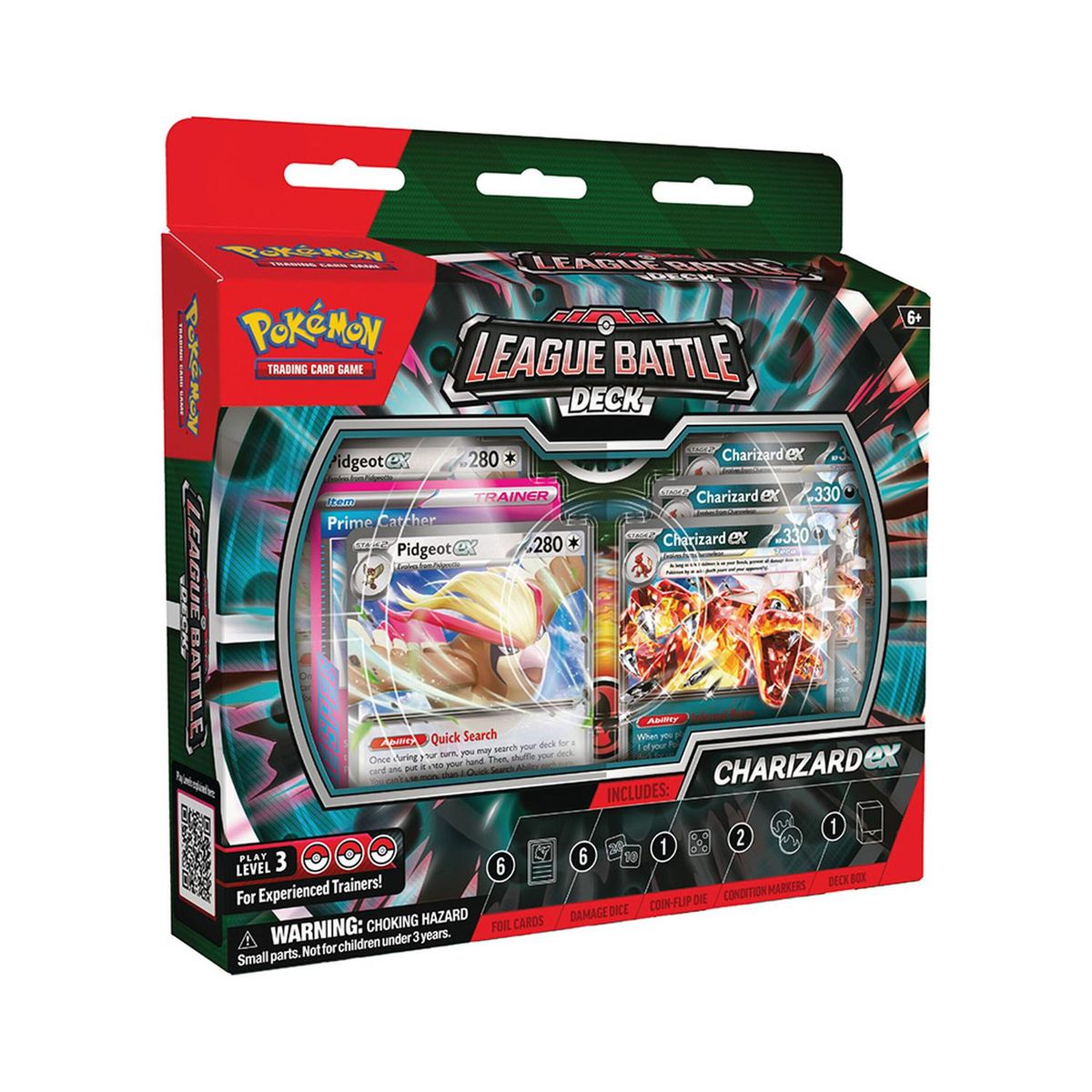 POKEMON - POKEMON CHARIZARD EX BATTLE LEAGUE DECK INGLES
