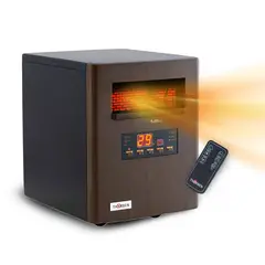 THORBEN - Estufa Electrica Infrarroja Calefactor Thor Green 1500 2 en 1