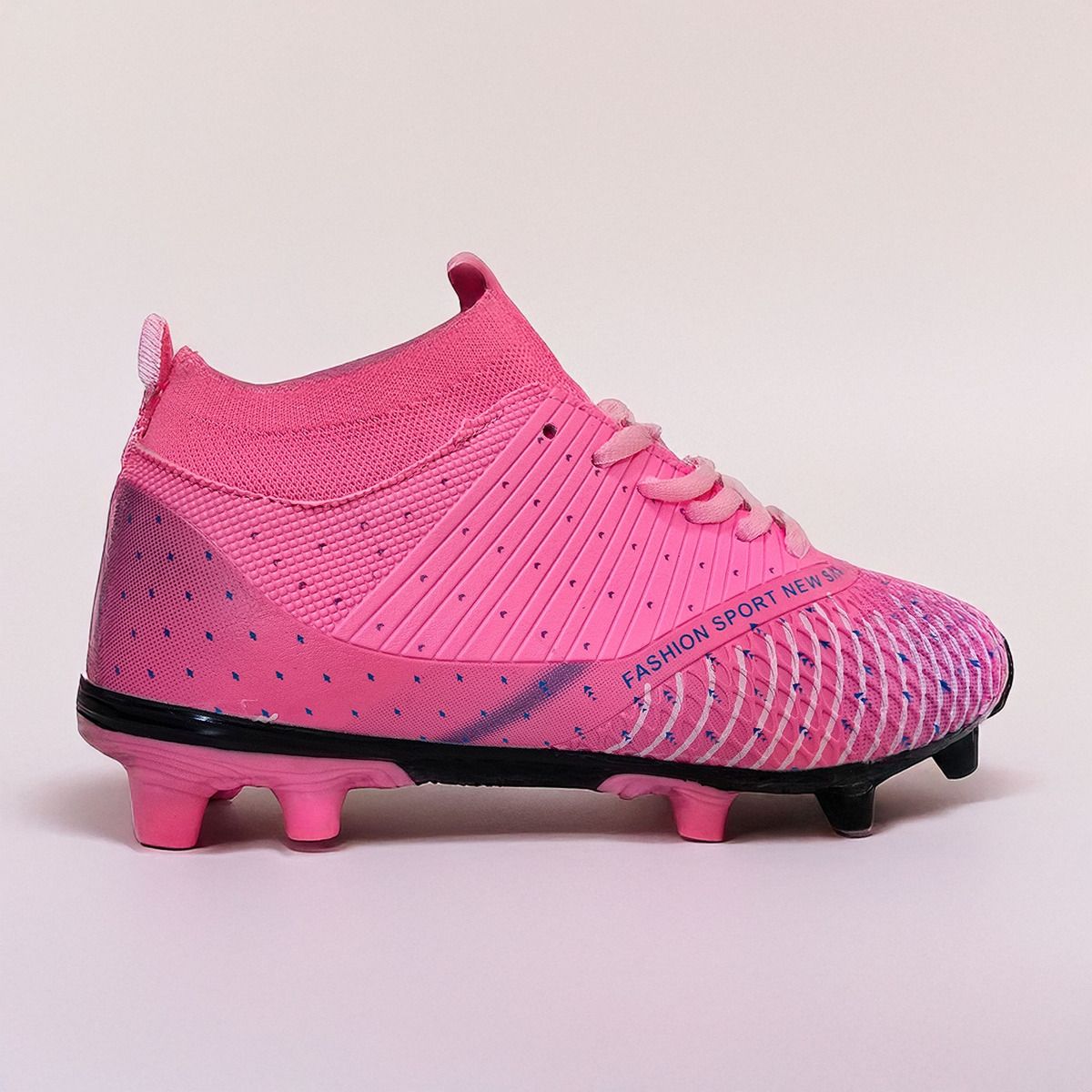 PAND G - Zapatos De Futbol Con Taco Agilidad Superior 35 al 40 Fucsia 7712