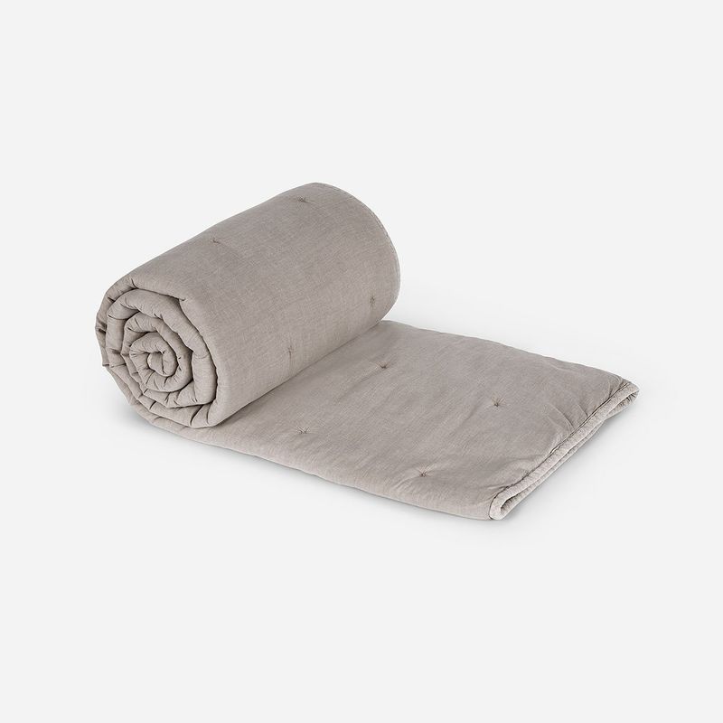 ROSEN - Piecera Froens Algodón Orgánico 110 x 230 cm Beige