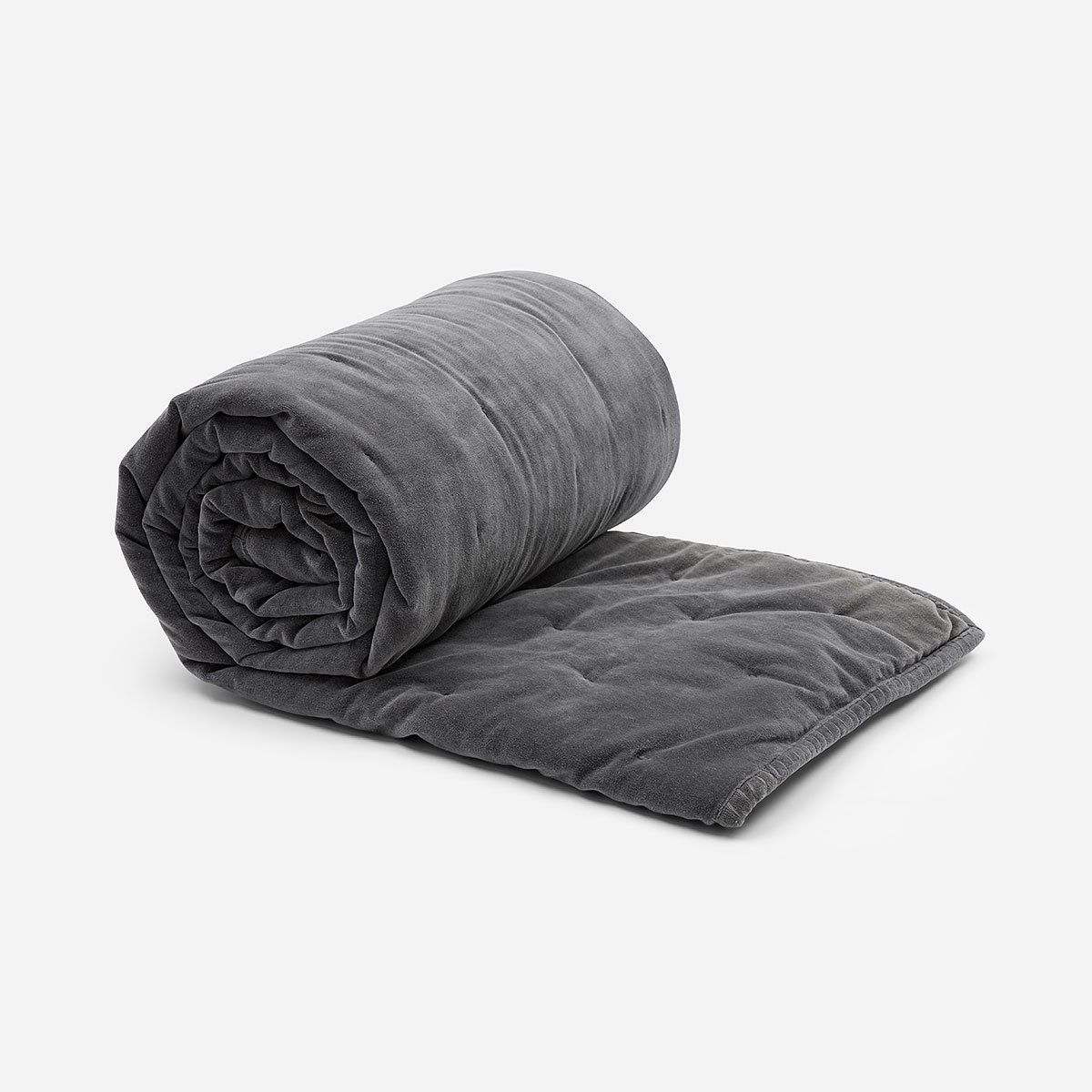 ROSEN - Piecera Velvet Stripes 110 x 230 cm Grafito