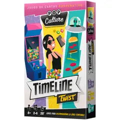 ASMODEE - Juego de mesa Timeline Twist Pop Culture
