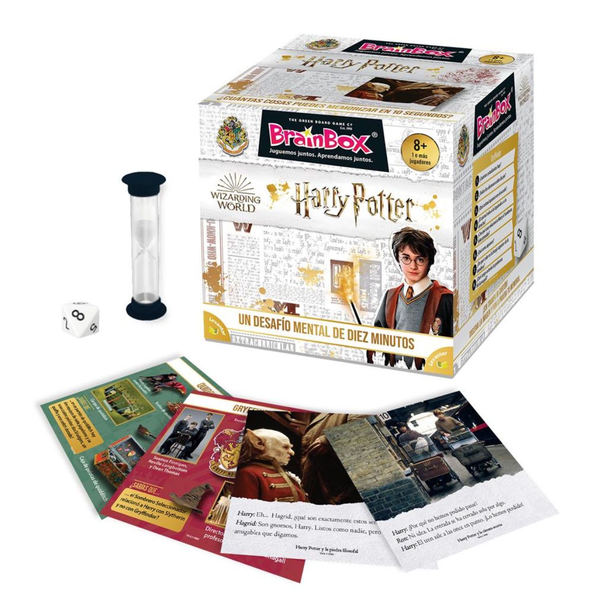 ASMODEE - Juego de mesa BrainBox Harry Potter