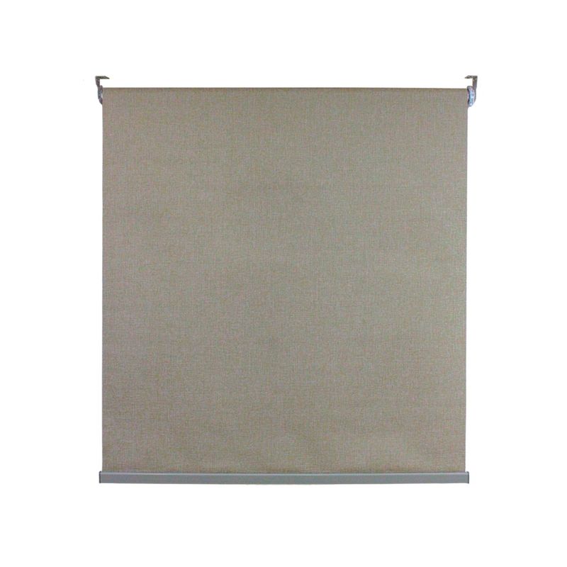 GUIZA - Cortina Roller Blackout 1 Paño 120x200 Sin Cenefa Guiza