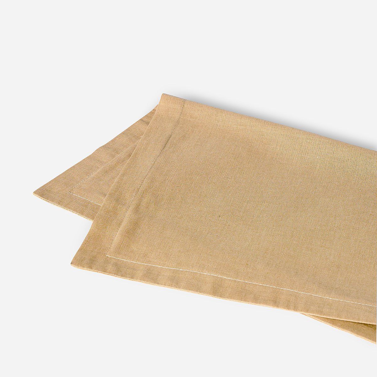 ROSEN - Cojín Pure Lino-Algodón 85 x 45 cm Camel