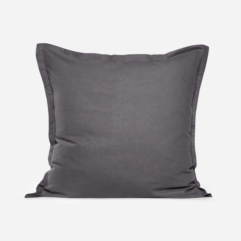 ROSEN - Cojín Pure Lino-Algodón 65 x 65 cm Grafito