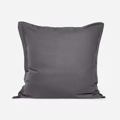 ROSEN - Cojín Pure Lino-Algodón 65 x 65 cm Grafito