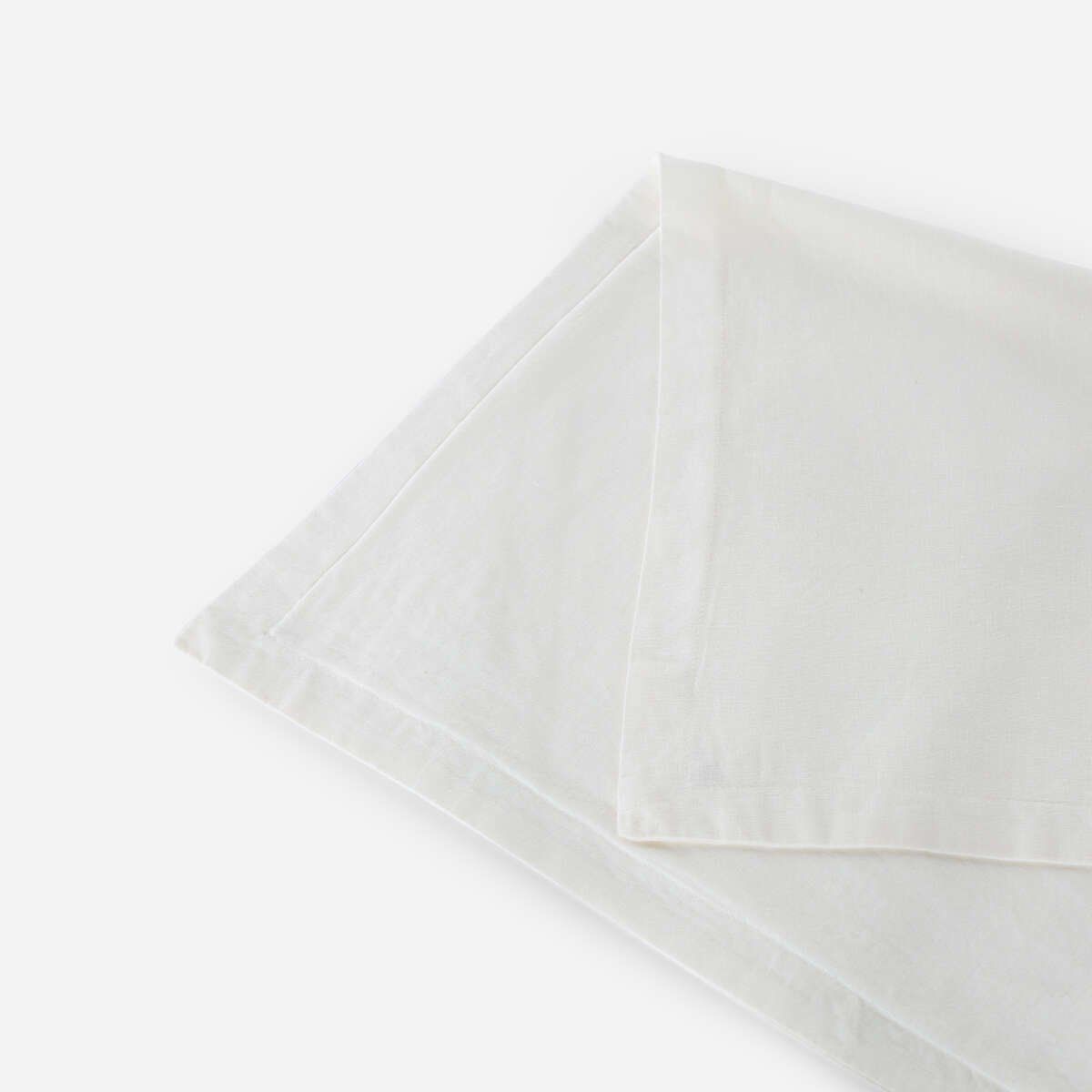 ROSEN - Cojín Pure Lino-Algodón 65 x 65 cm Blanco