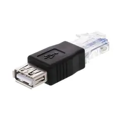 GENERICO - Adaptador USB a Ethernet RJ45 Conexión para módems ADSL