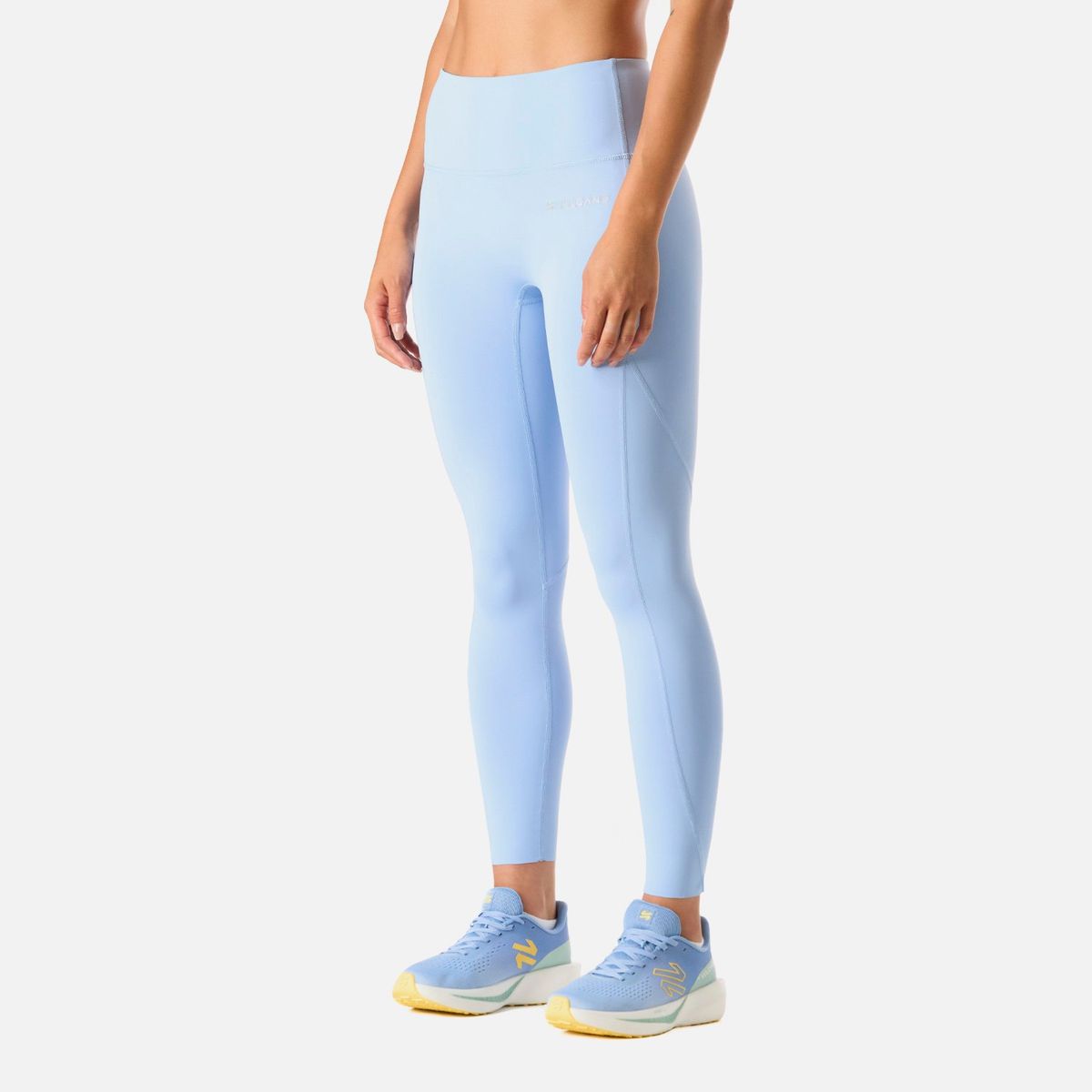 VULCANO - Calza Mujer Built To Move 7/8 High Rise Leggins Celeste Vulcano