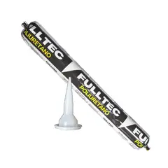 FULLTEC - Sellador Poliuretano Gris Pate 600 Ml.