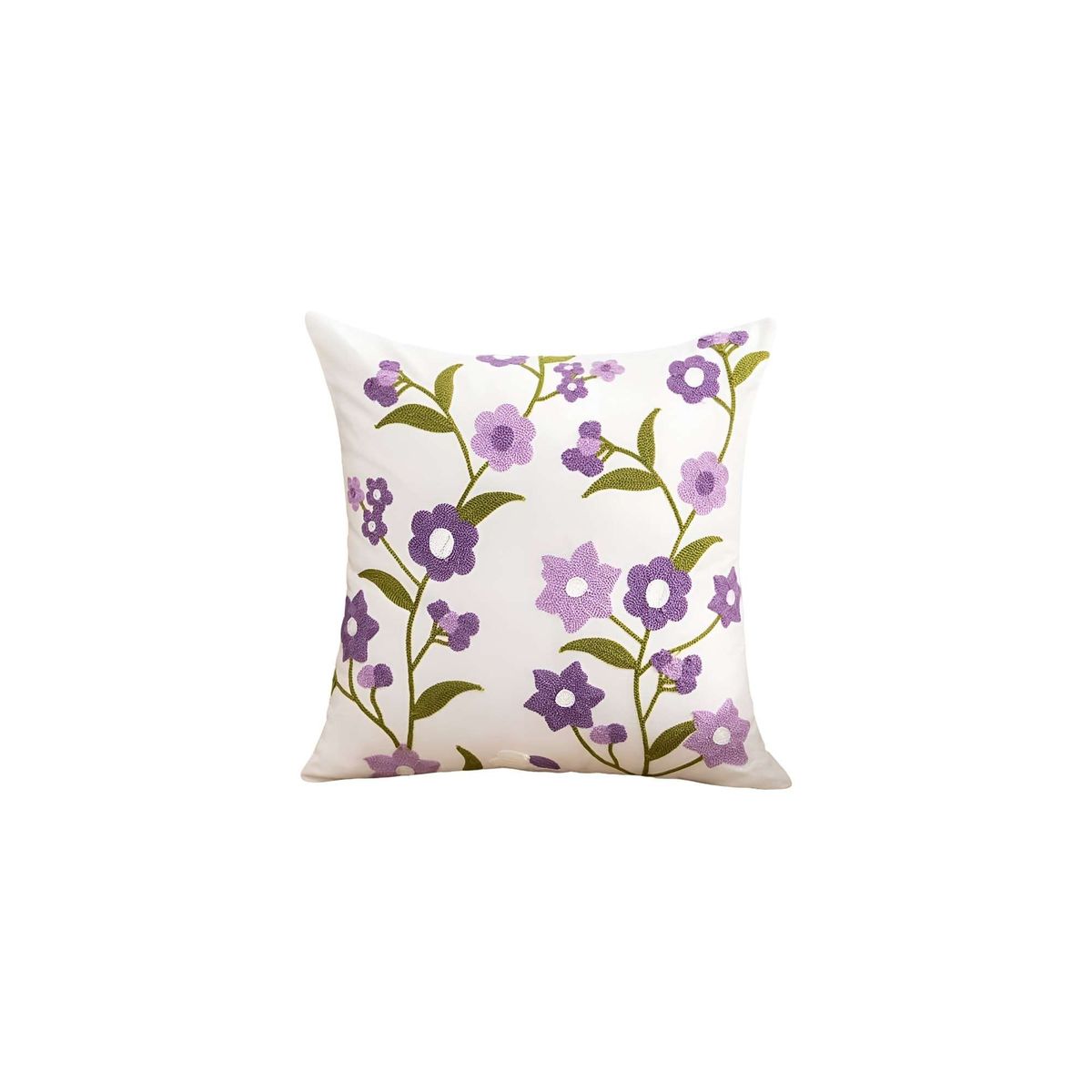 GENERICO - SET DE 2 FUNDAS BORDADAS 45x45  C70…