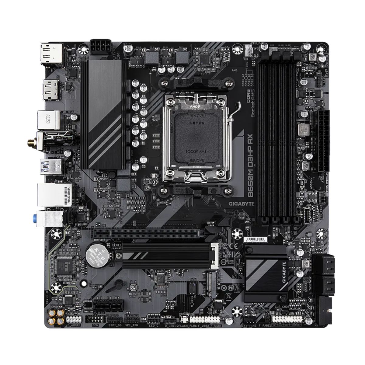 GIGABYTE - Placa Madre Gigabyte B650M D3HP AX AM5 DDR5 M2 MicroATX