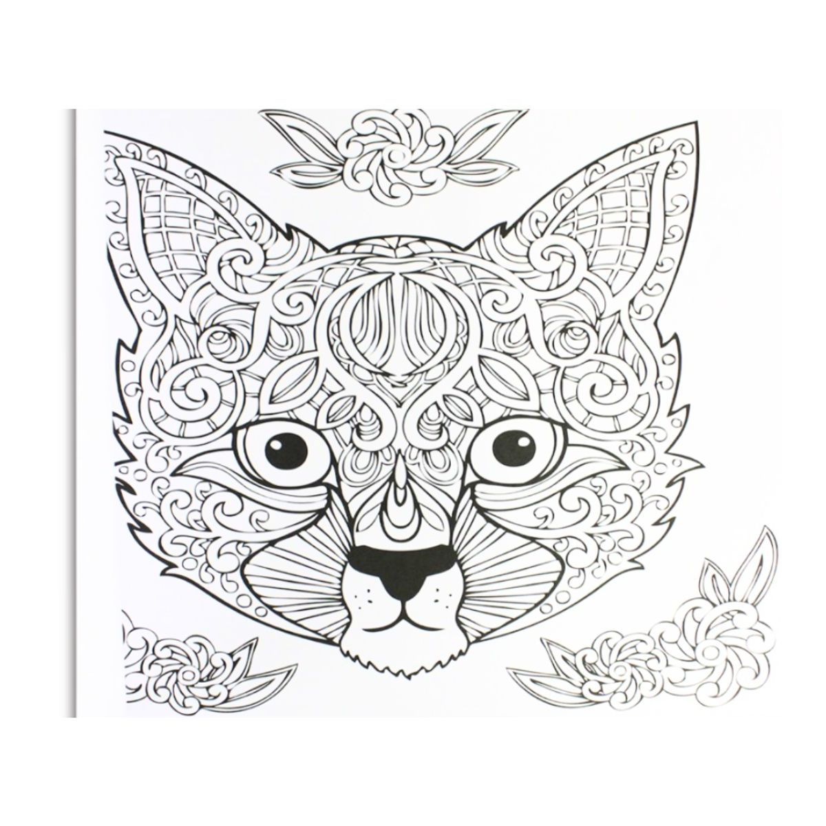 PRONOBEL - Libro Mandala Animales + 12 Plumones Doble Punta Fina/gruesa