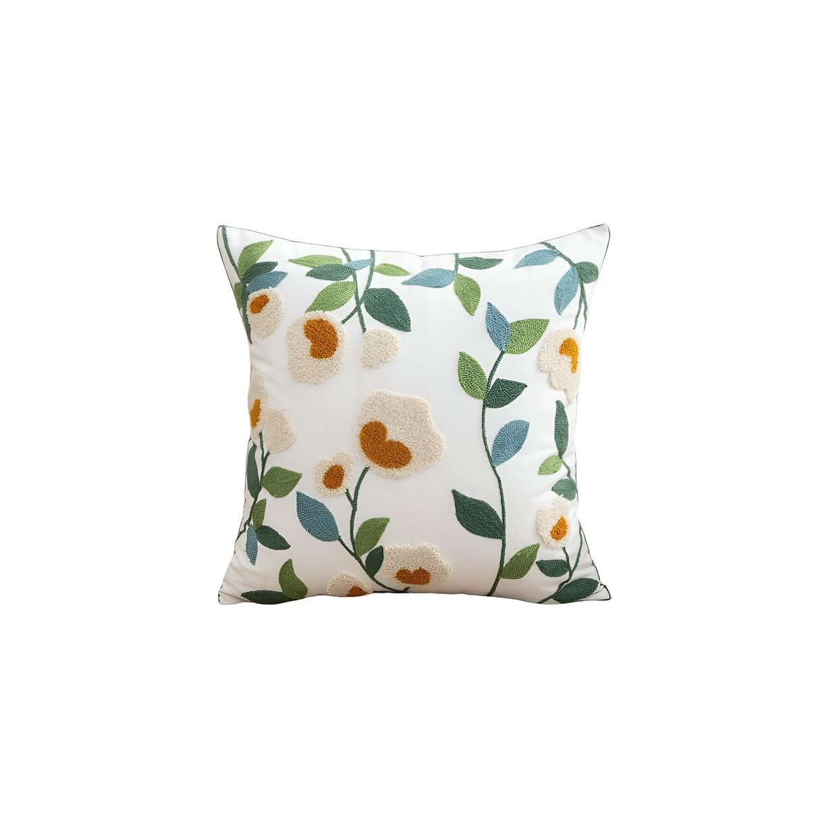 GENERICO - SET DE 4 FUNDAS BORDADAS 45x45 C34