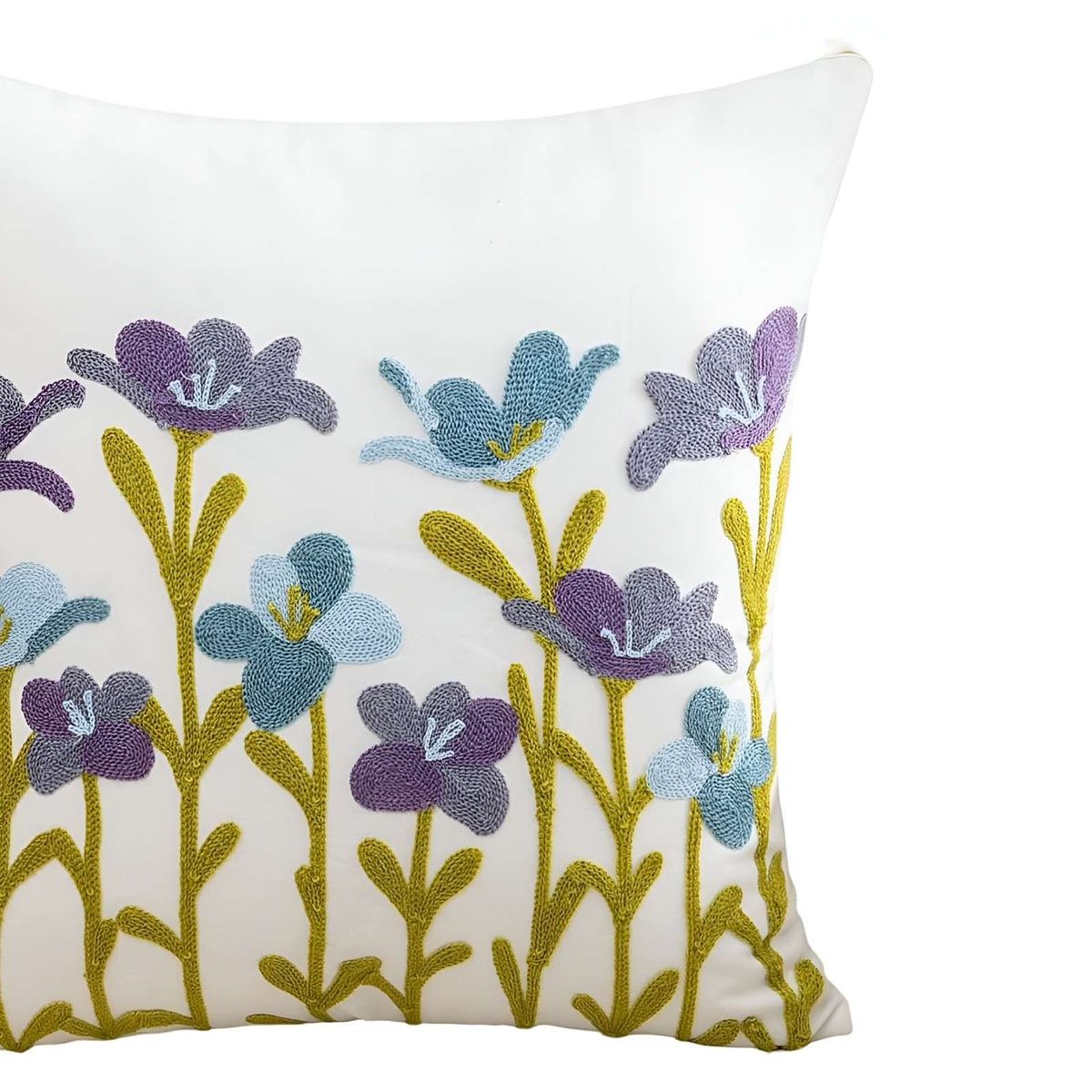 GENERICO - SET DE 4 FUNDAS BORDADAS 45x45 C38