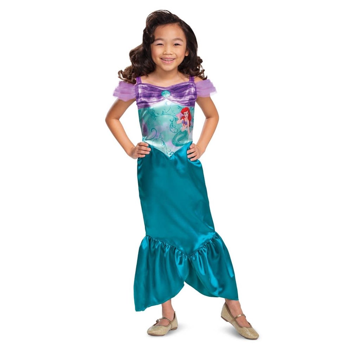 DISGUISE - DISFRAZ ARIEL LA SIRENITA TALLA 3-4 AÑOS