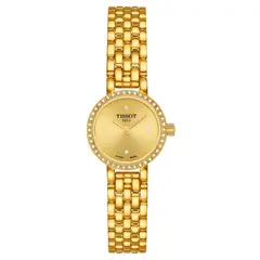TISSOT - Reloj Lovely Round Nácar Dorado