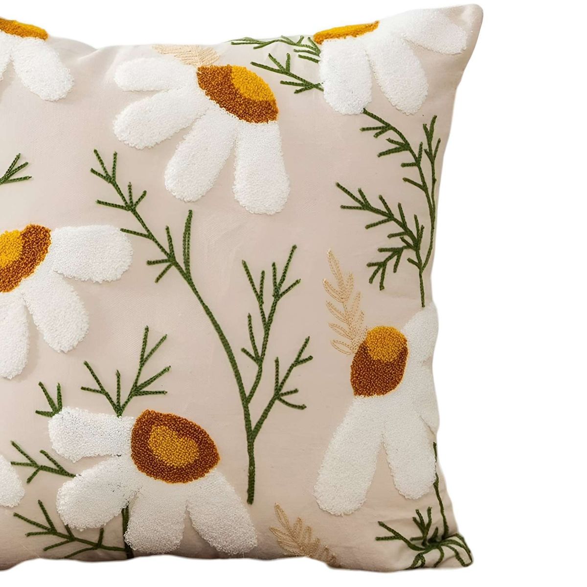 GENERICO - SET DE 6 FUNDAS BORDADAS 45x45 C14