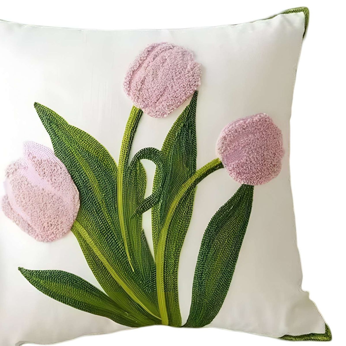 GENERICO - SET DE 6 FUNDAS BORDADAS 45x45 C21