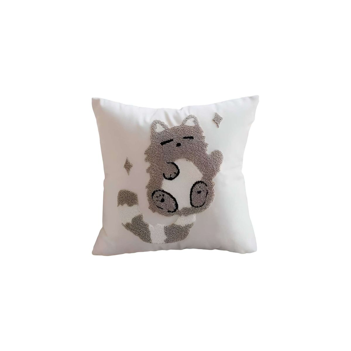 GENERICO - SET DE 6 FUNDAS BORDADAS 45x45 C44