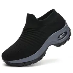 XHCY - Zapatillas para caminar mujer - negro