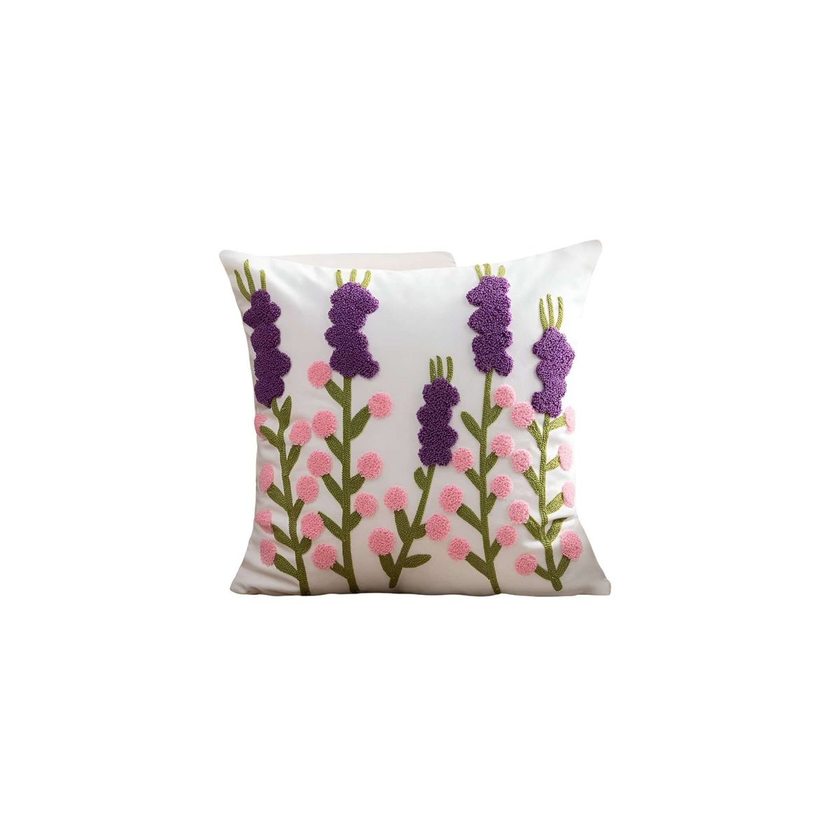 GENERICO - SET DE 6 FUNDAS BORDADAS 45x45 C69