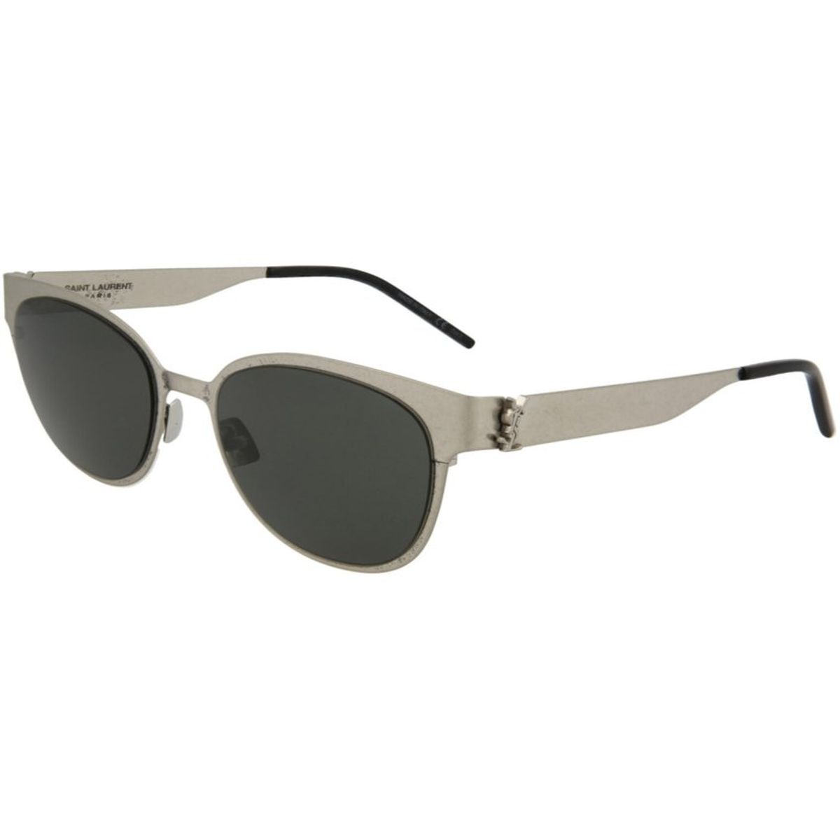 YVES SAINT LAURENT - Lentes de sol Mujer Saint Laurent SLM42-30007184-005 plata plata gris