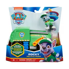 PAW PATROL - Vehículo Básico Rocky Recycle Truck