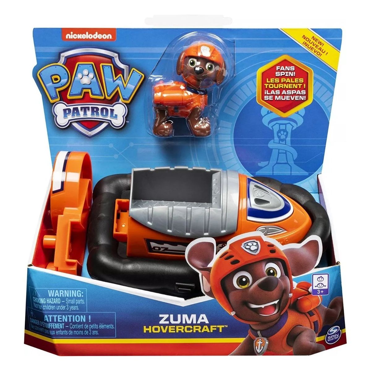 PAW PATROL - Vehículo Básico Zuma Hovercraft Paw Patrol