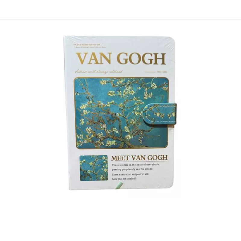 GENERICO - Libreta Diseño Van Gogh Tapa Dura Lineal Oficinaestudiante