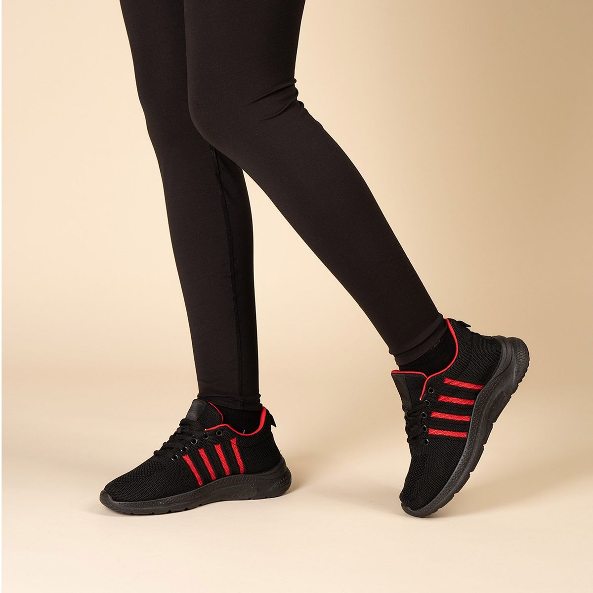 CHINITOWN - Zapatilla Deportiva Negro Mujer Harley Chinitown