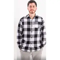 MPROPIA - Camisa Algodon Leñadora A Cuadros Hombre 0031