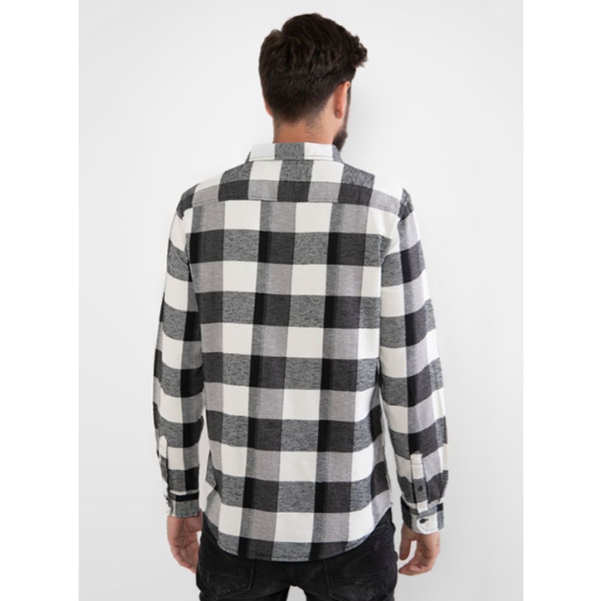 LIKE SHOP - Camisa Algodon Leñadora A Cuadros Hombre 0031