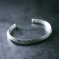 MALEVO JOYAS - Pulsera hombre plata Baires