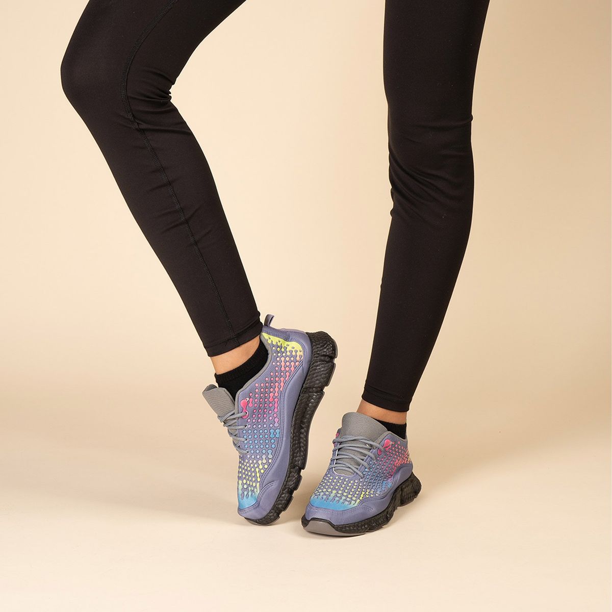 CHINITOWN - Zapatilla Deportiva Mujer Gris Lissa Chinitown