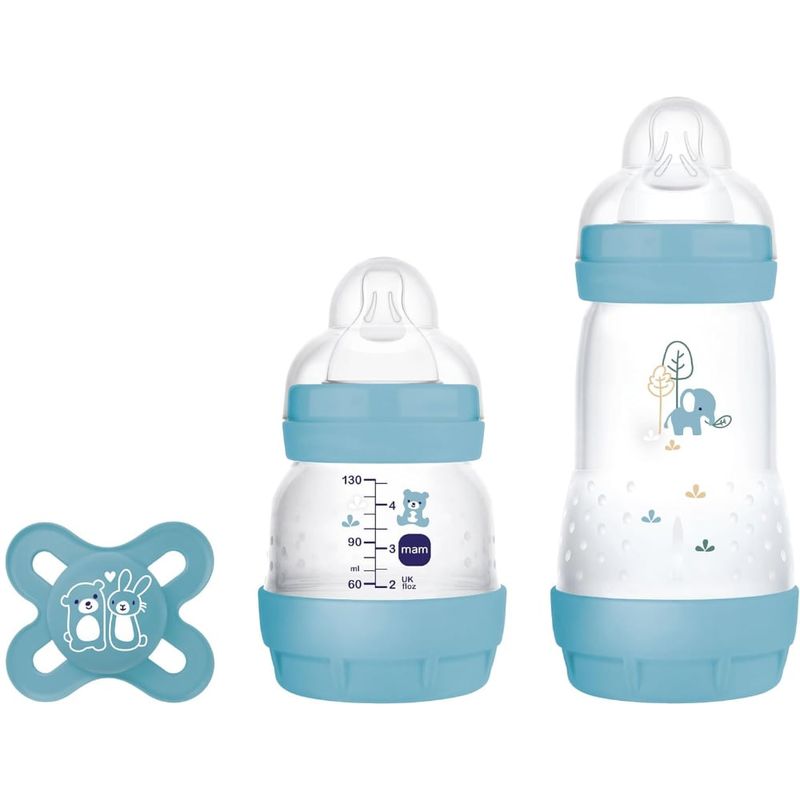MAM - Set Recién Nacido 2 Mamaderas más Chupete MAM Easy Start