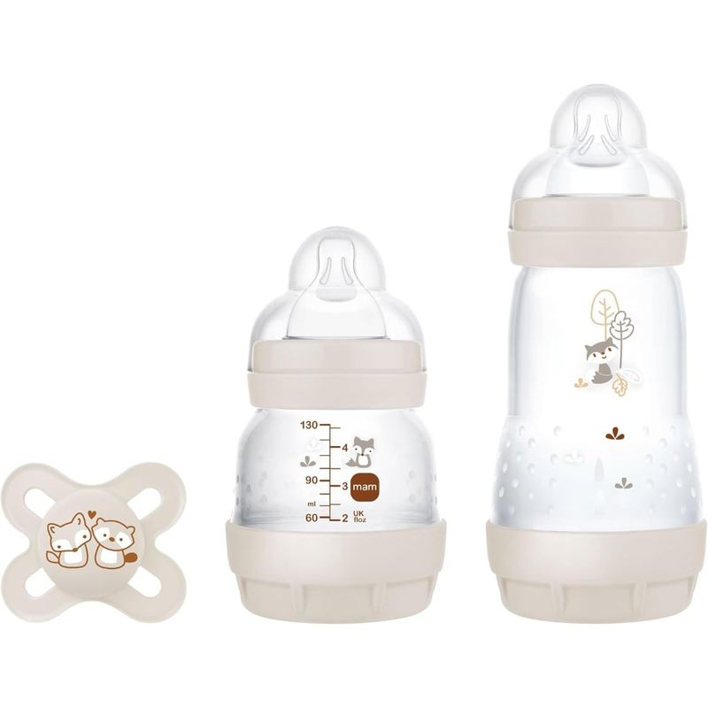 MAM - Set Recién Nacido 2 Mamaderas más Chupete MAM Easy Start