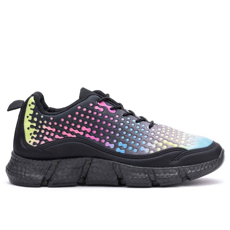 CHINITOWN - Zapatilla Deportiva Mujer Negro Lissa Chinitown