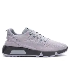 CHINITOWN - Zapatilla Deportiva Mujer Gris Nela